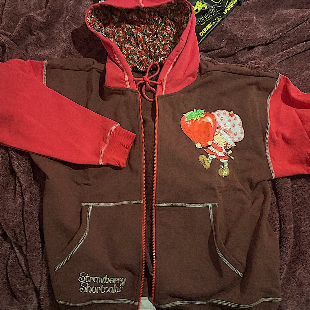 Strawberry shortcake hoodie :) (MESSAGE BEFORE PURCHASING)